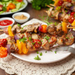 Super smaczne szaszłyki z karkówki wieprzowej z warzywami